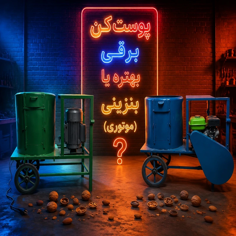 پوست کن برقی بهتره با بنزینی (موتوری)؟