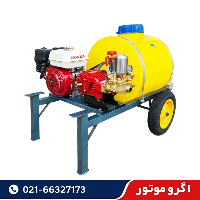 فروش سمپاش فرغونی 100 لیتری هوندا HONDA با پمپ رینوپاوری