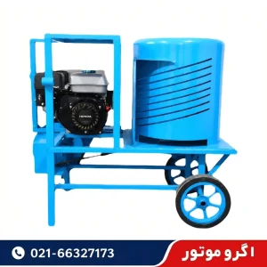 دستگاه پوست کن گردو و بادام بنزینی 400 کیلویی با ورق دیلیدور