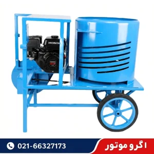 دستگاه پوست کن گردو و بادام بنزینی 600 کیلویی با ورق دیلیدور