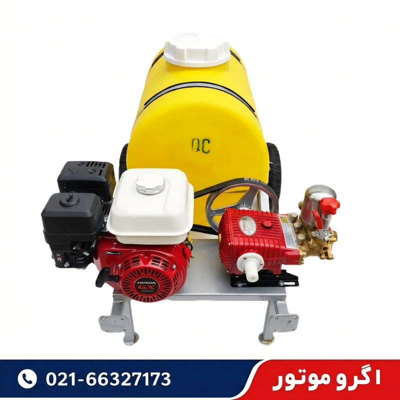 قیمت سمپاش فرغونی 100 لیتری هوندا GX220 با پمپ لوشانگی