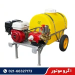 فروش سمپاش فرغونی 100 لیتری هوندا GX220 با پمپ لوشانگی