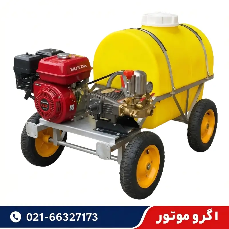 قیمت سمپاش فرغونی 200 لیتری هوندا پرو با پمپ 60 بار لوشانگ تایوان