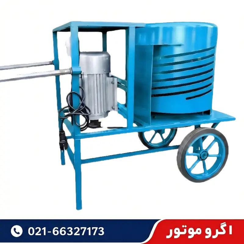 دستگاه پوست کن گردو و بادام 3 اسب 600 کیلویی