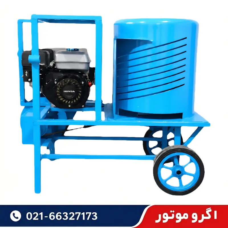 دستگاه پوست کن گردو و بادام موتوری 400 کیلویی