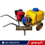 سمپاش فرغونی 100 لیتری هوندا با پمپ ویلسون 45 بار