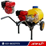سمپاش فرغونی 100 لیتری هوندا مدل GX200 با پمپ 45 بار